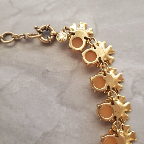 🍓 J.Crew Strawberry Flower Floral Rhinestones Crystal Cluster Statement 🍓 - Picture 11 of 16